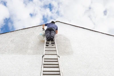 Peinture extérieure à la Roque-Esclapon — façades et ravalement